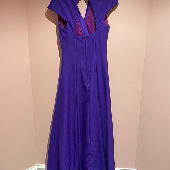 Vintage 90s purple gown - Picture 4 of 5